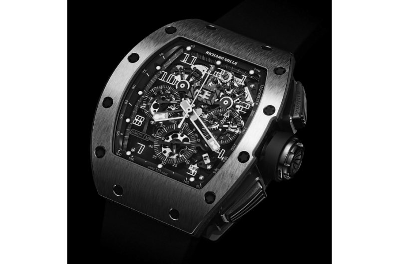 Replica Richard Mille RM 011 Felipe Massa Or Blanc Watch